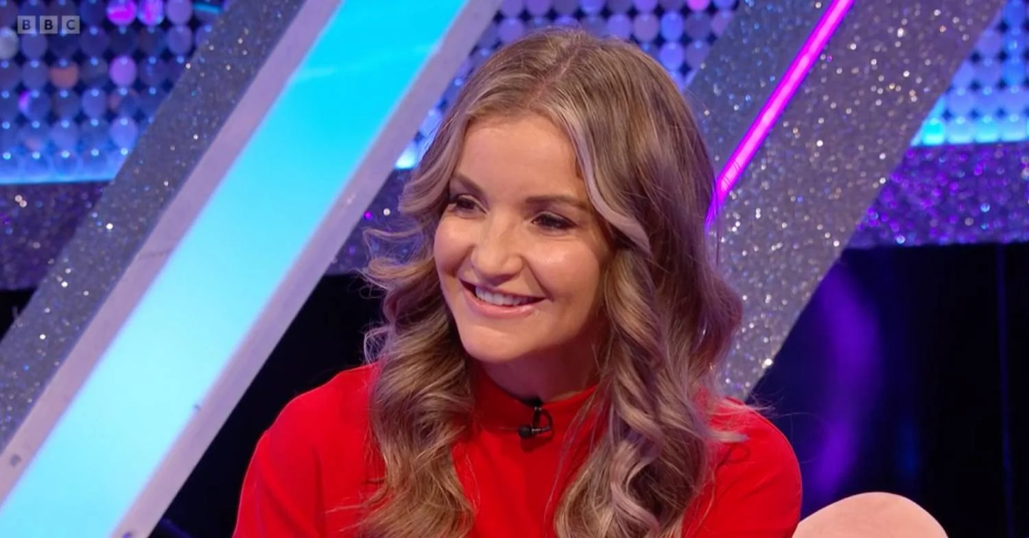 Strictly star Helen Skelton smiling on It Takes Two