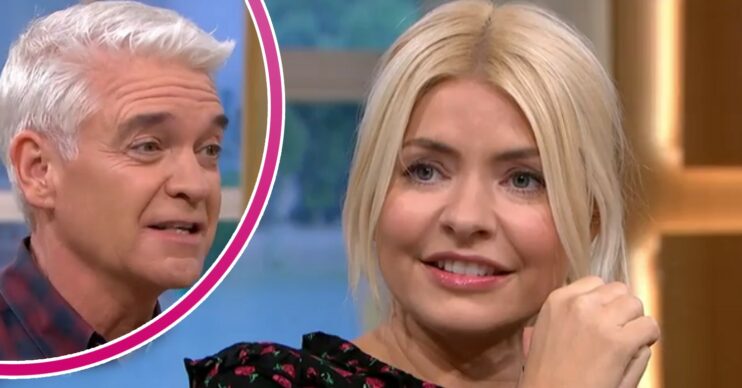 Phillip Schofield and Holly Willoughby on This Morning today