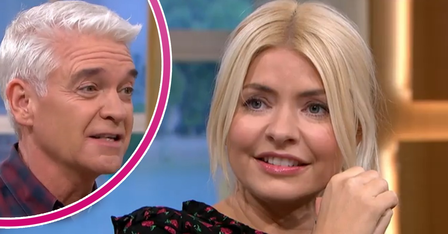 Phillip Schofield and Holly Willoughby on This Morning today