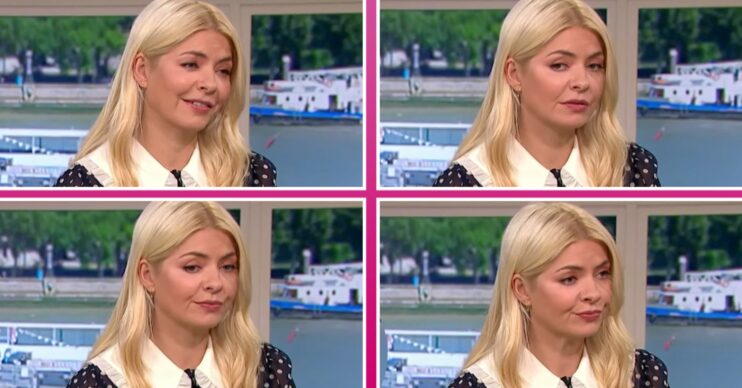 Holly Willoughby and a series of reactions following an 'interruption' from Phillip Schofield