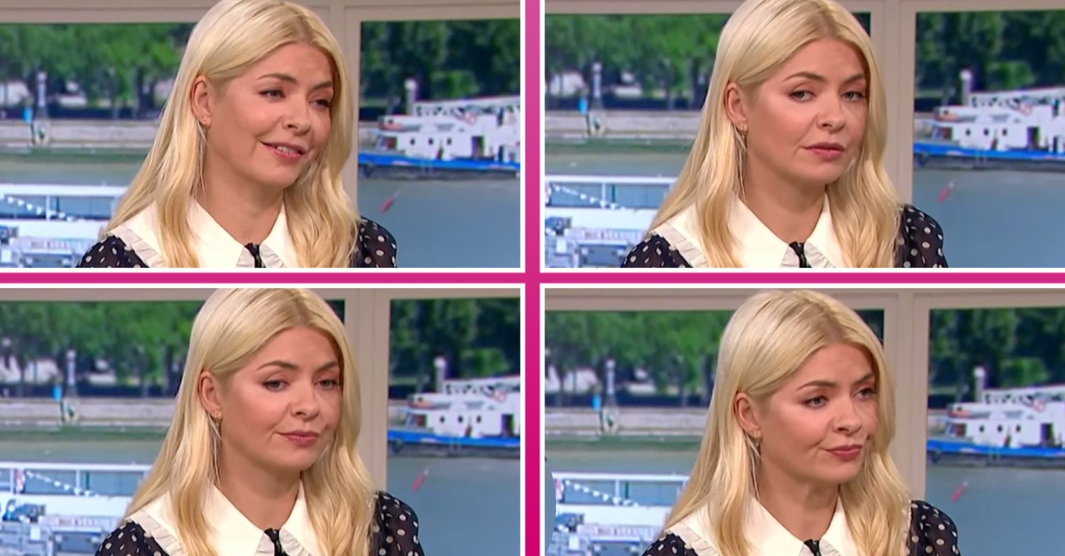 Holly Willoughby and a series of reactions following an 'interruption' from Phillip Schofield