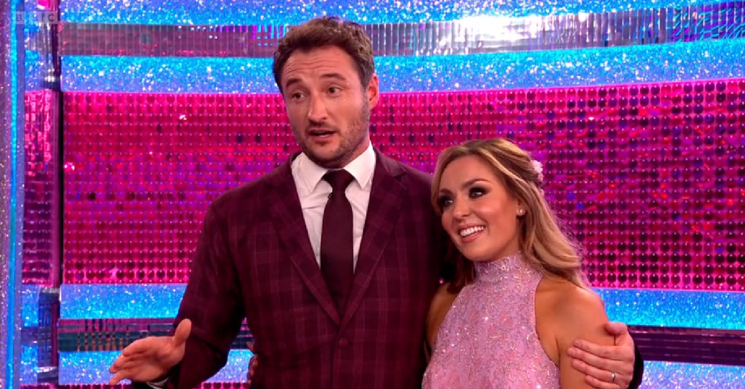 James Bye and Amy Dowden on Strictly