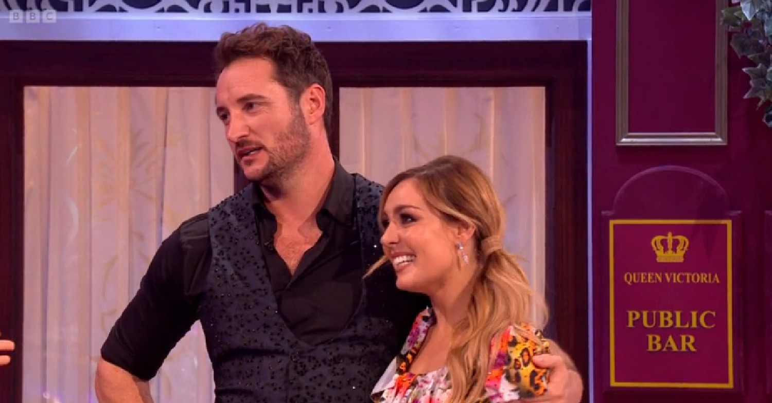James Bye and Amy Dowden on Strictly