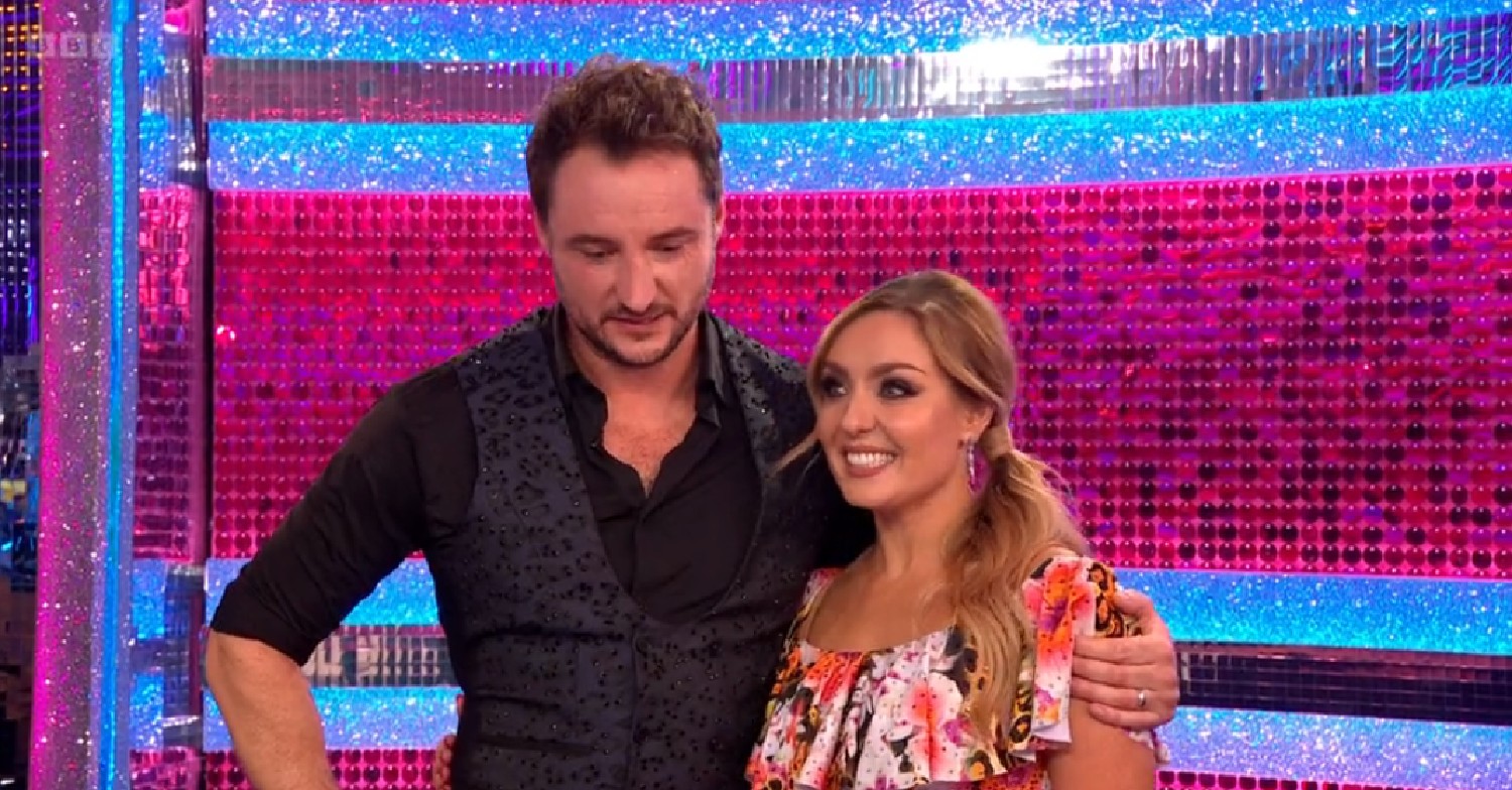 James Bye and Amy Dowden on Strictly