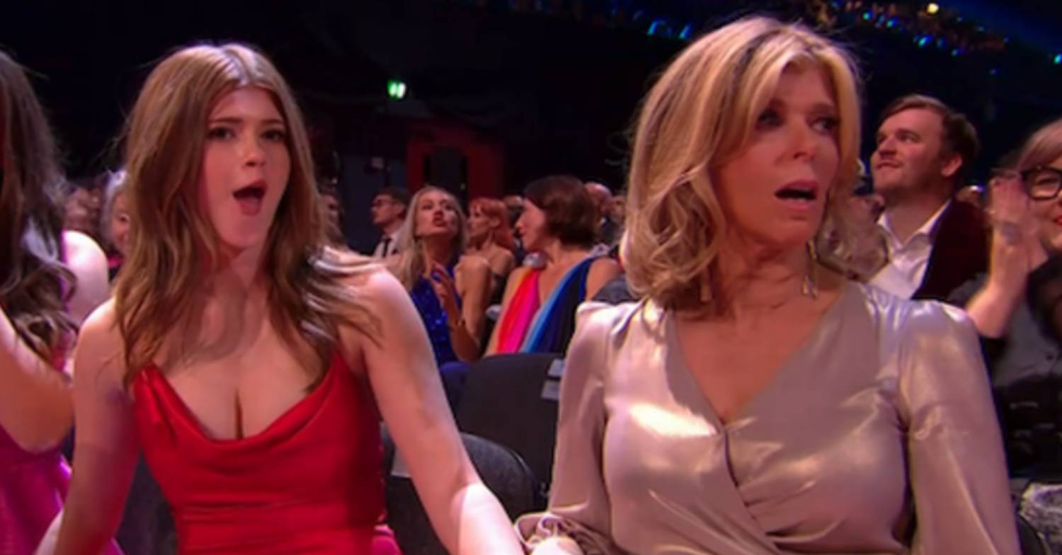 Kate Garraway and daughter look shocked
