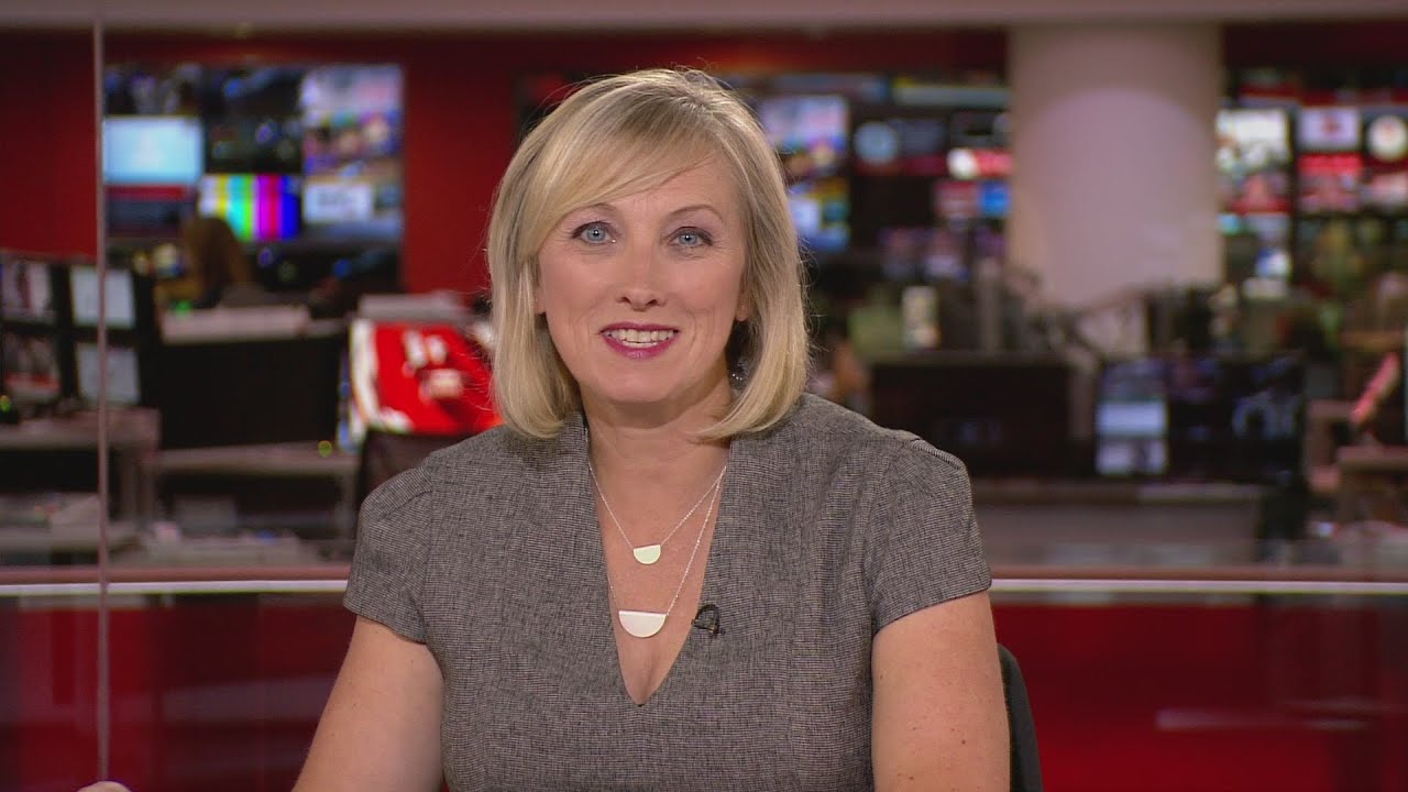 BBC News presenter Martine Croxall