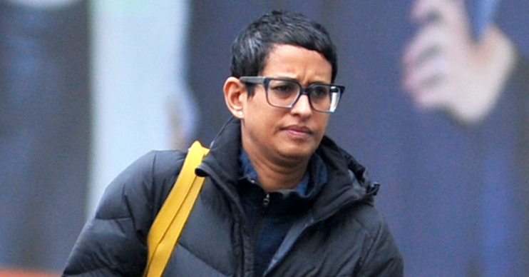 BBC Breakfat host Naga Munchetty wearing glasses