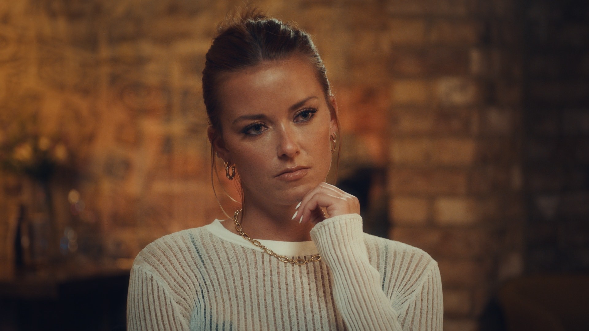 Olivia Bentley looking angry in Made In Chelsea