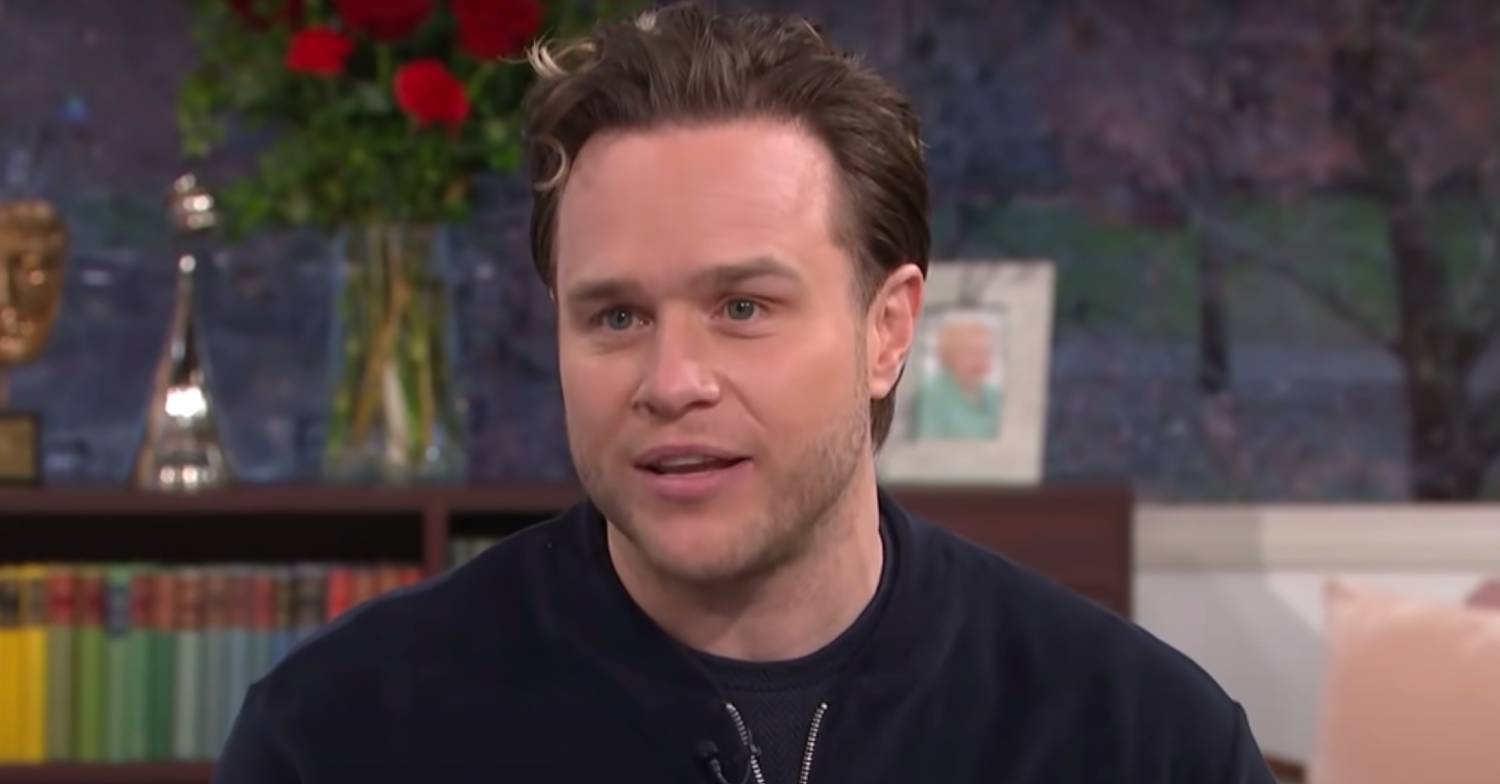 Olly Murs speaks during an interview
