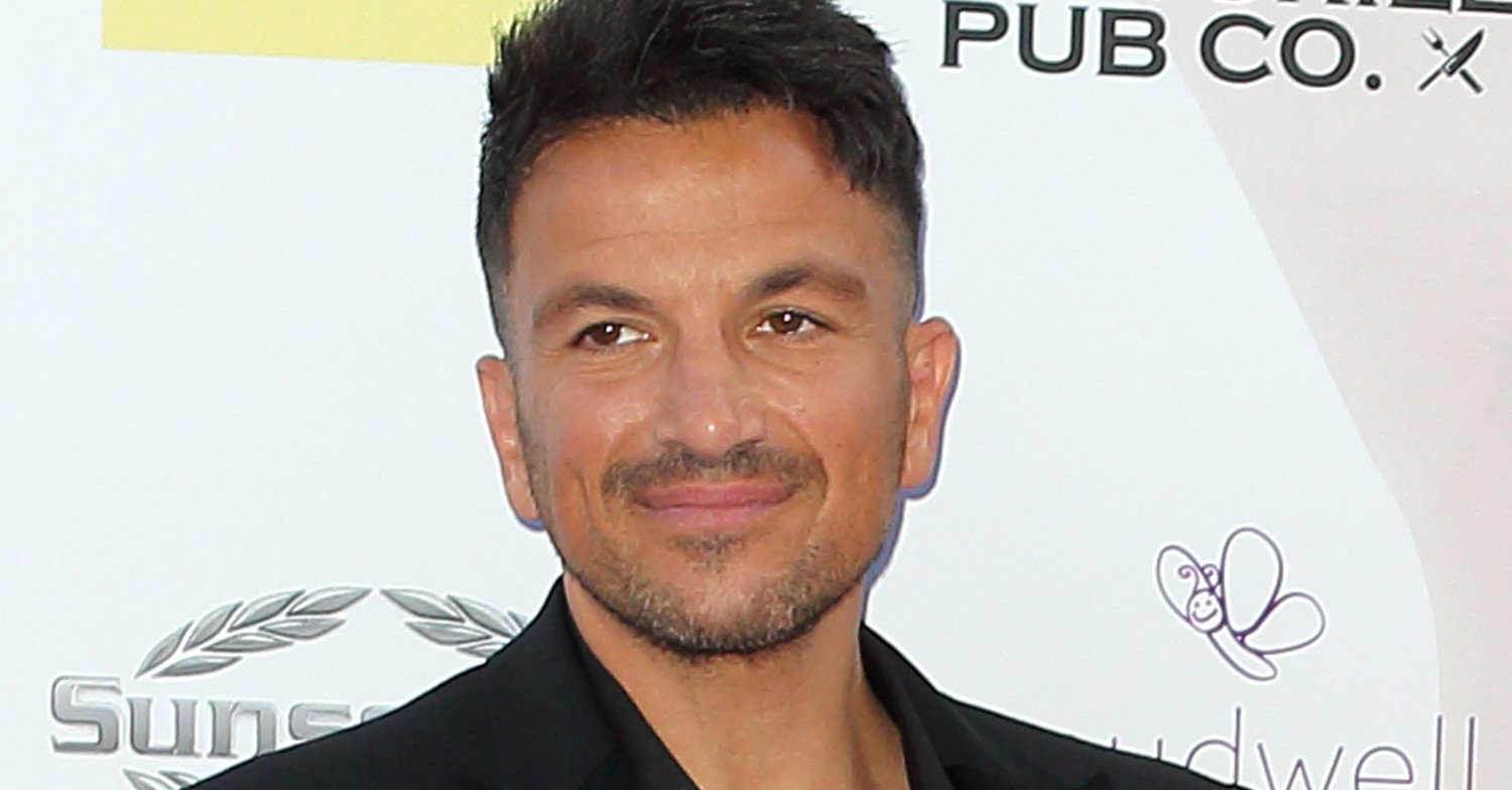 Peter Andre smiling