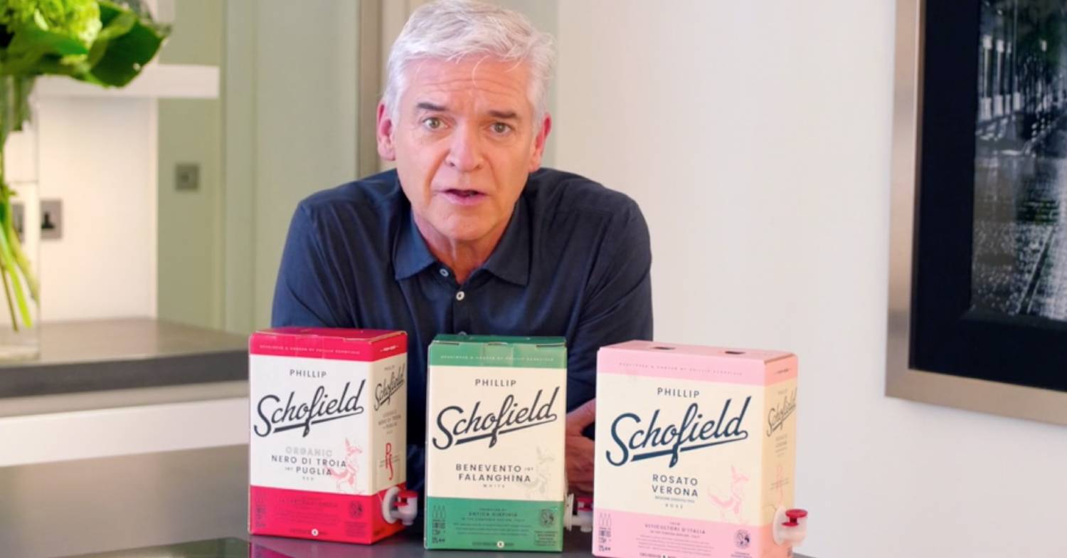 Phillip Schofield shares news about his wine