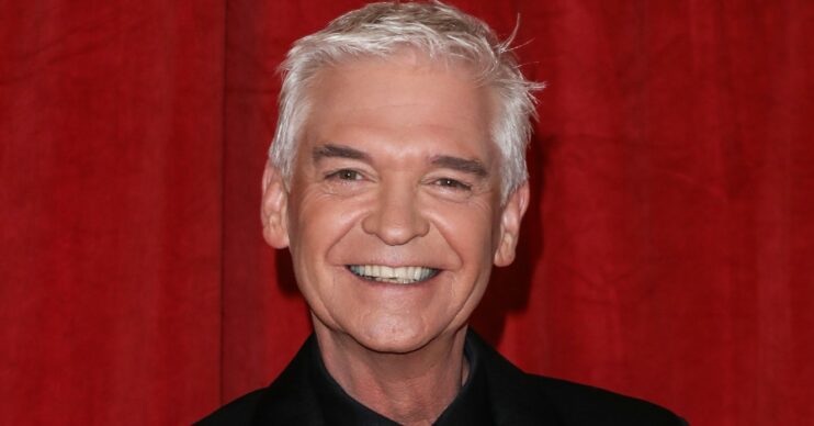 Phillip Schofield smiling at soap Awards
