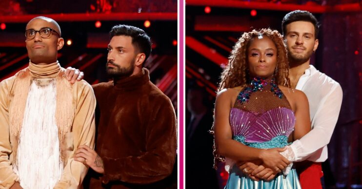 Richie Anderson and Giovanni Pernice eliminated