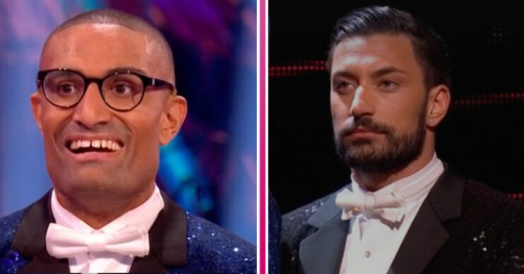 Richie Anderson and Giovanni Pernice on Strictly