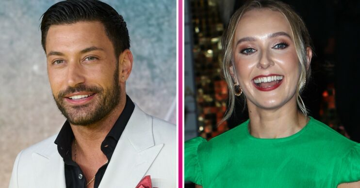Giovanni Pernice and Rose Ayling-Ellis smiling at events