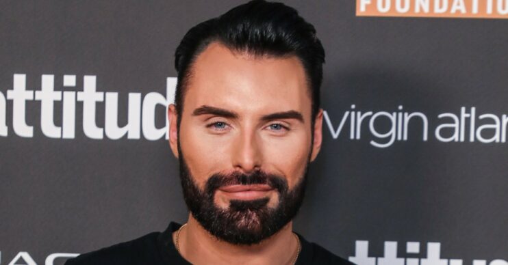 Rylan Clark smiles at Attitude Awards