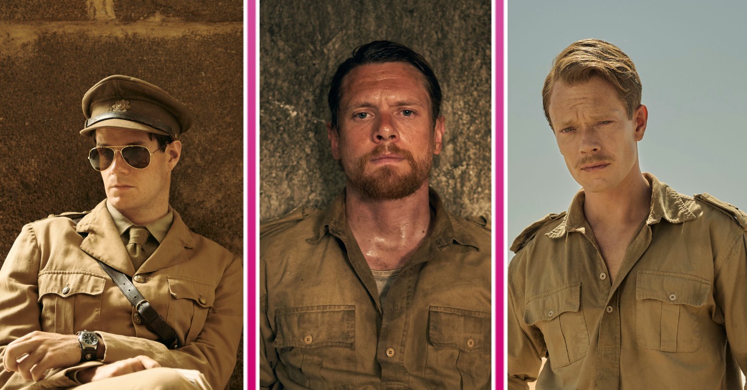 The cast of SAS Rogue Heroes
