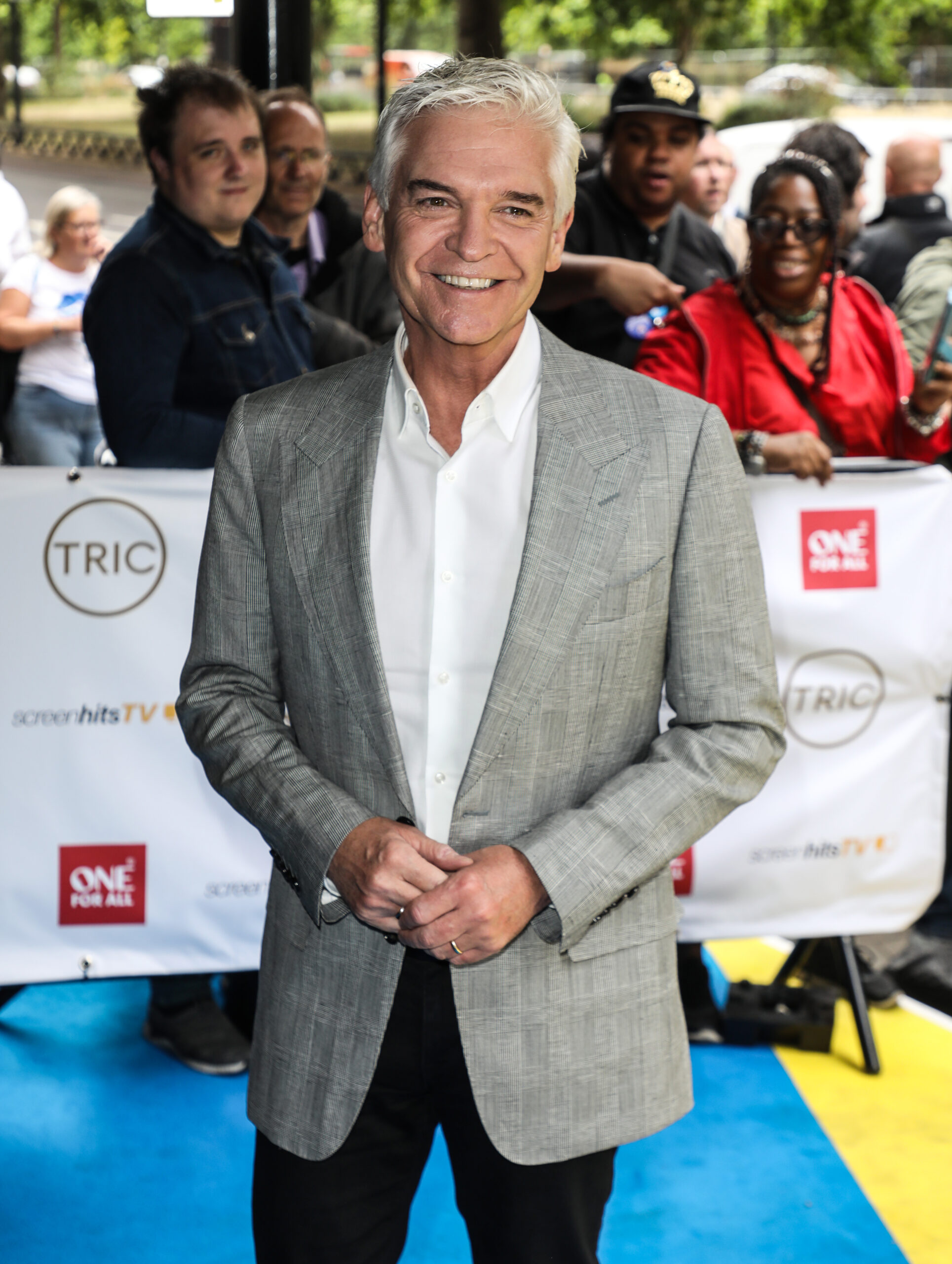 Phillip Schofield smiling at an event