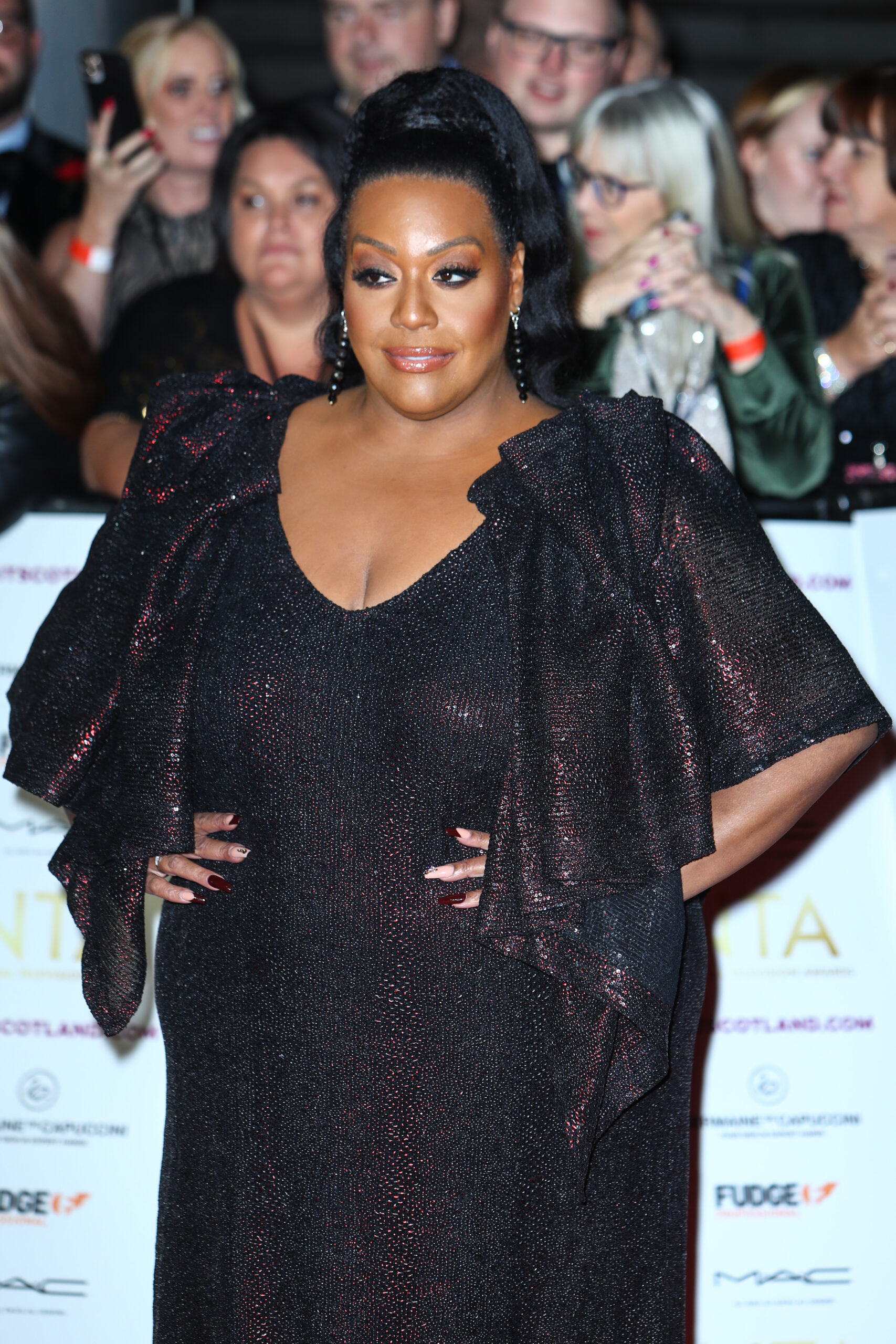 Alison Hammond at the NTAs 2022