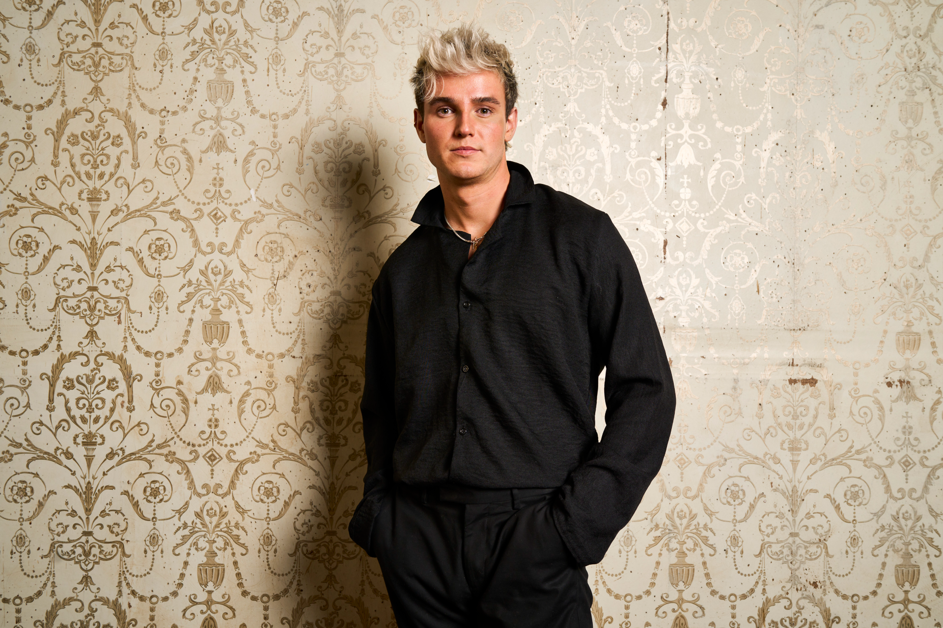 Sam Prince smiling in Made In Chelsea