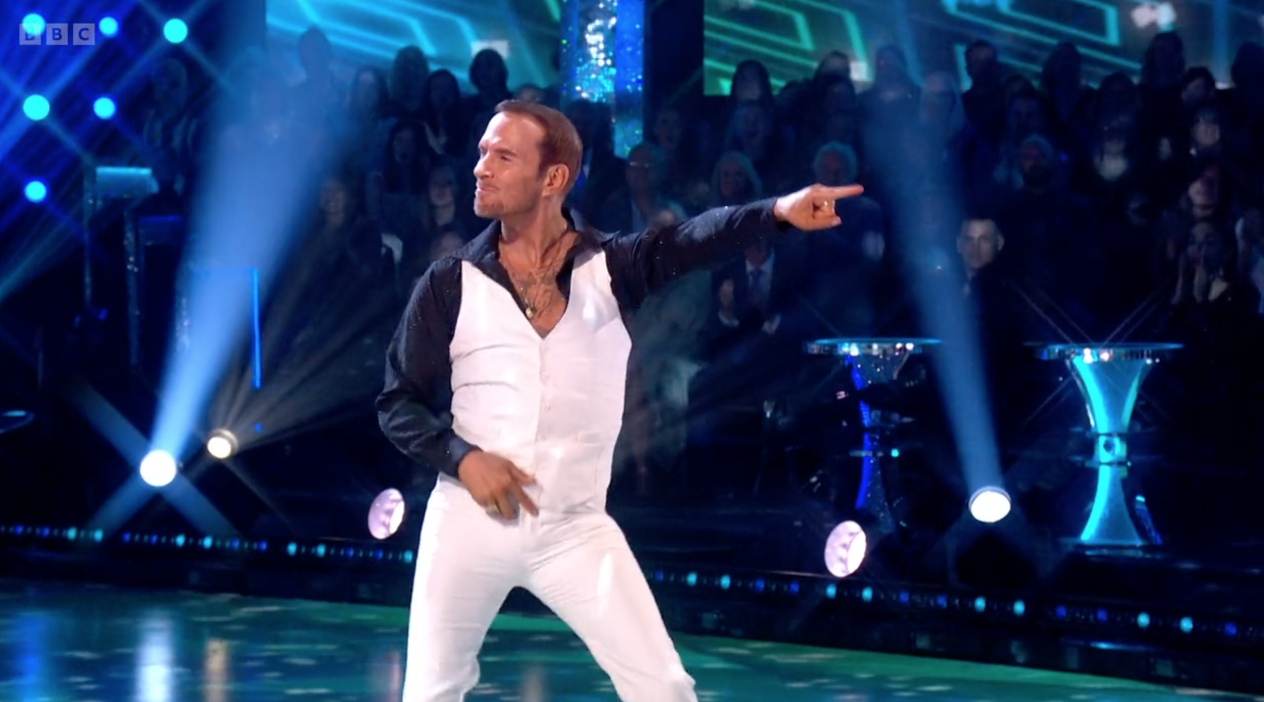 Matt Goss dancing on Strictly