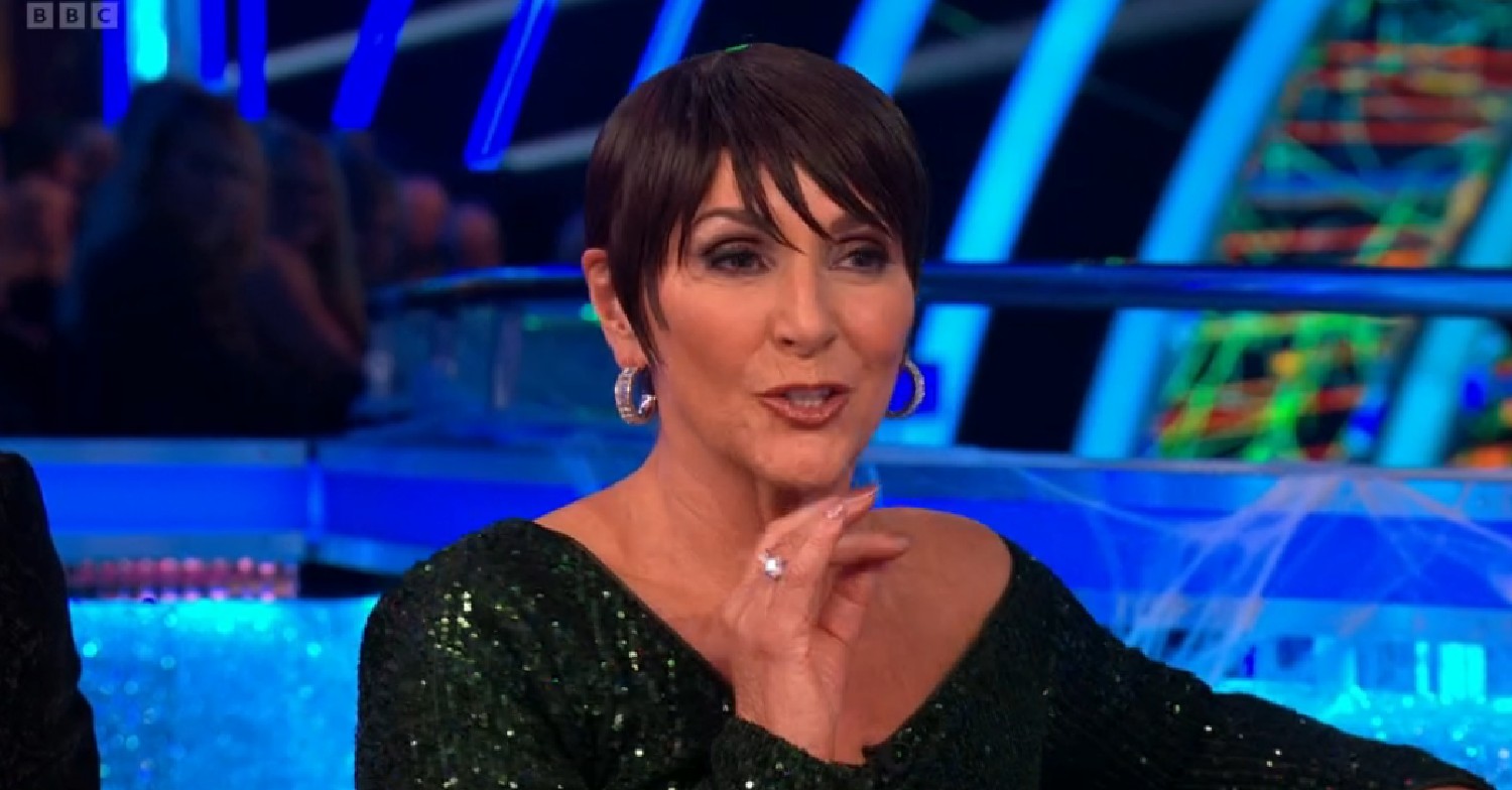 Shirley Ballas with short hair do on Strictly