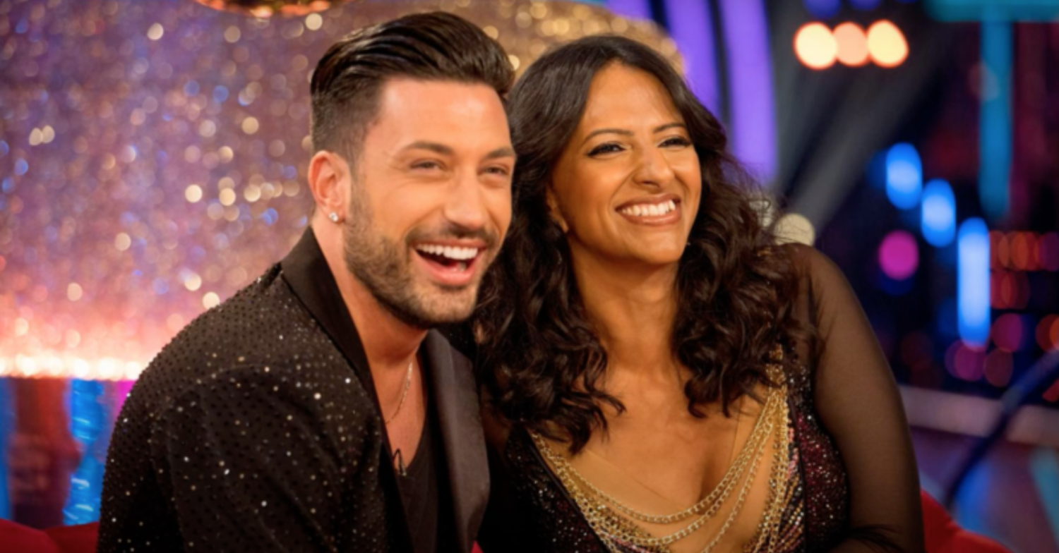 Ranvir Singh and Giovanni Pernice on Strictly