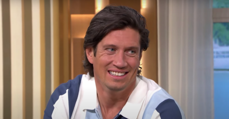 Vernon Kay smiling on Loose Women