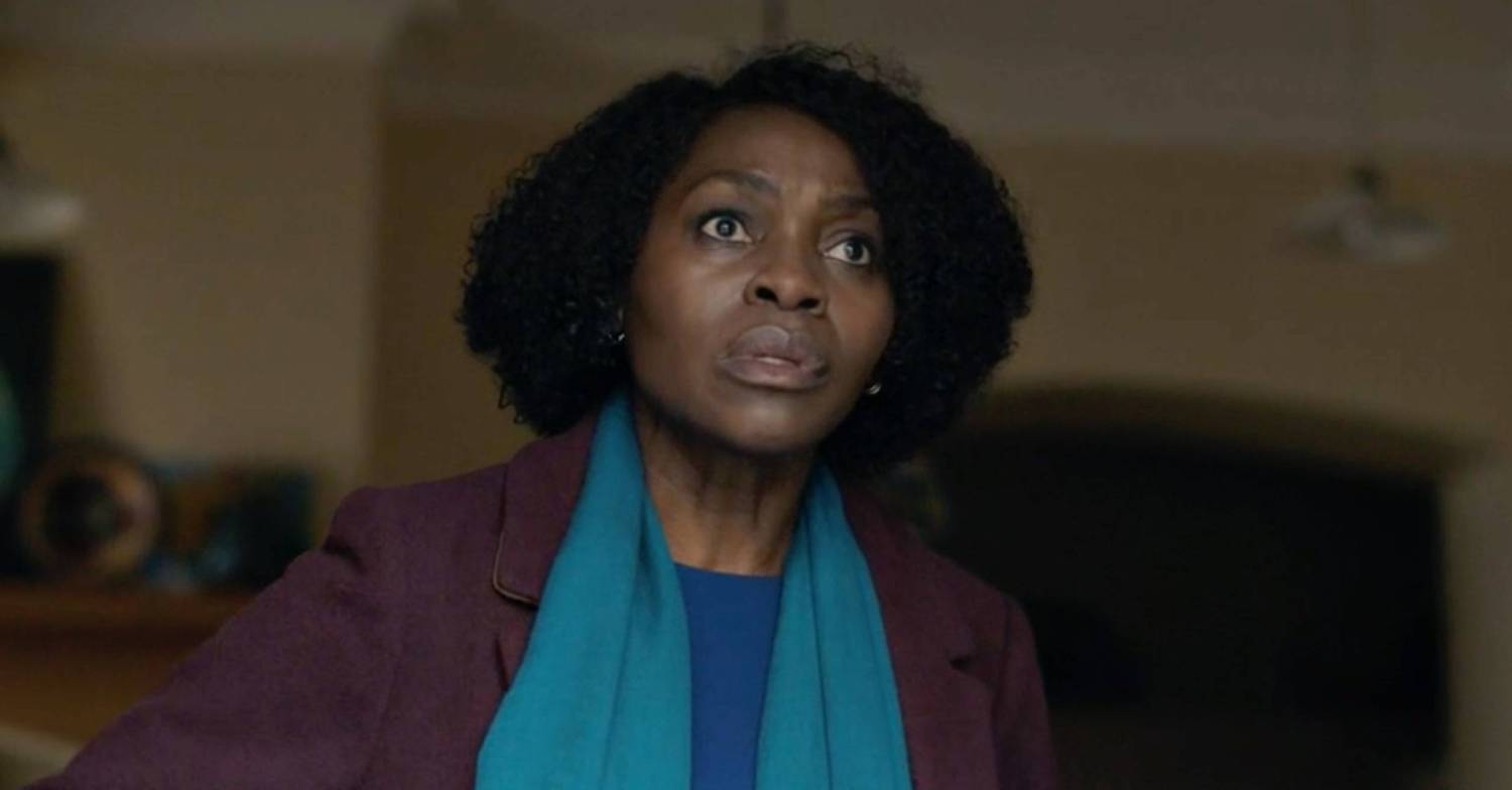 The Pact star Rakie Ayola in character in the BBC drama