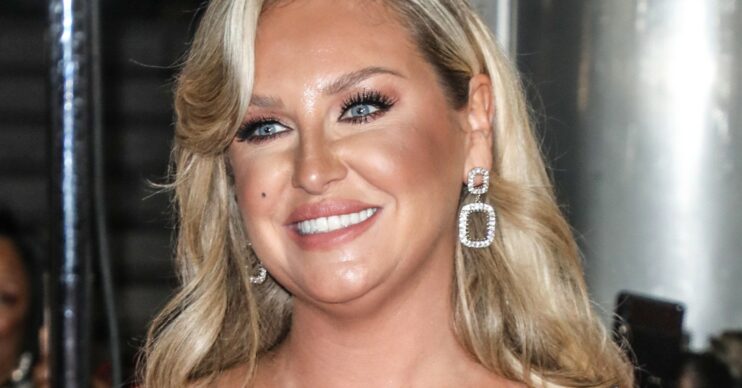 Josie Gibson beams at the NTAs