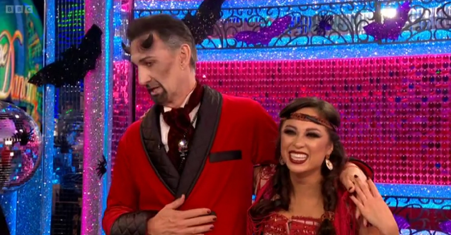 Tony Adams and Katya Jones on Strictly tonight