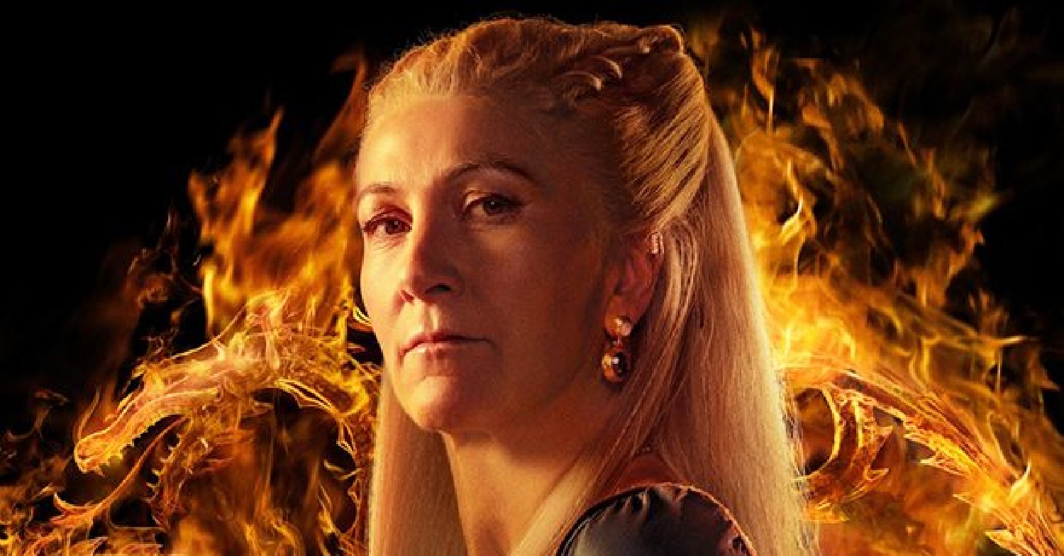 Eve Best as Princess Rhaenys Targaryen in House of the Dragon