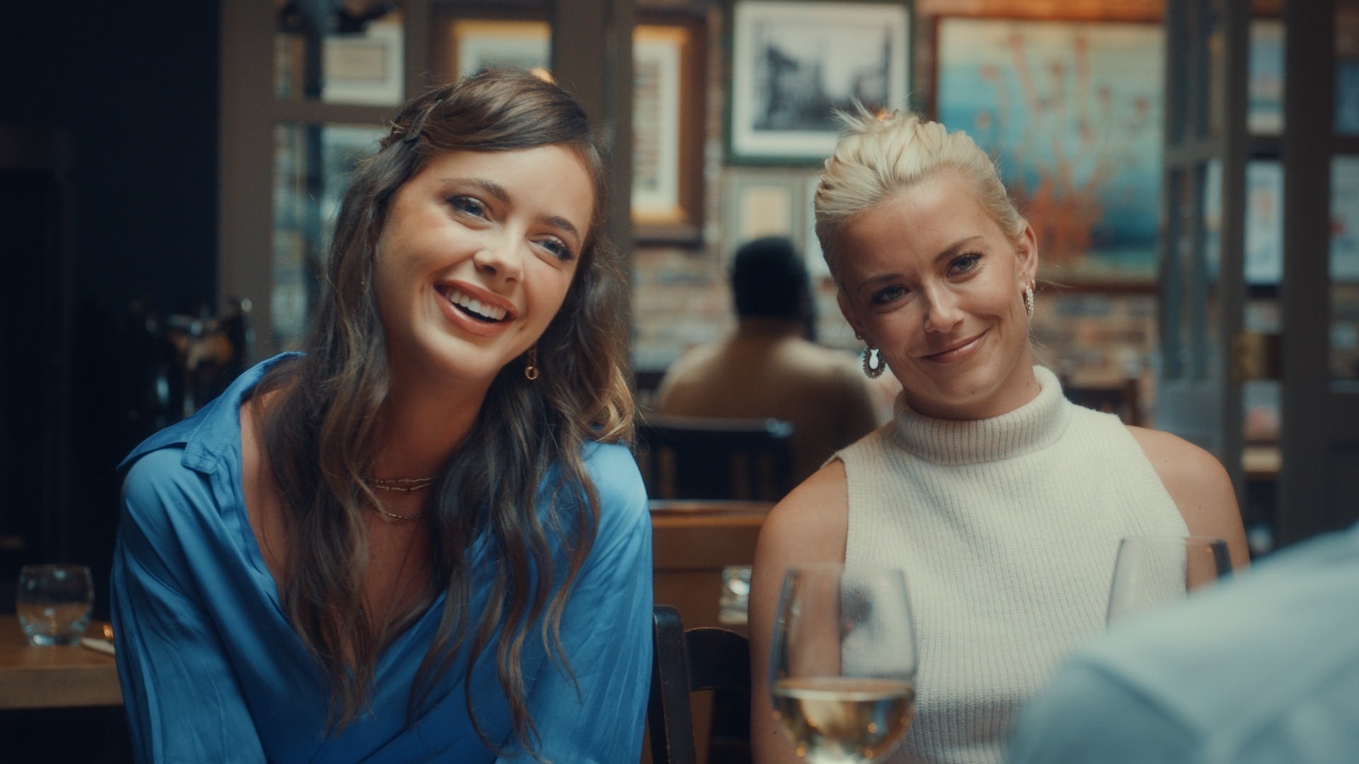 Willow and Olivia smiling in Made In Chelsea