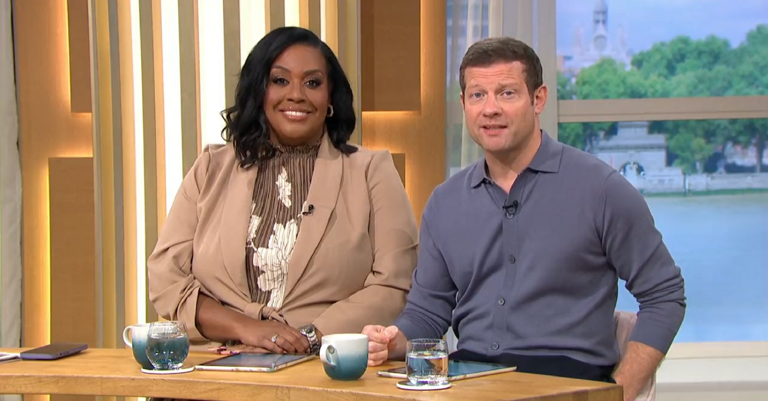 Alison Hammond and Dermot O'Leary on This Morning today
