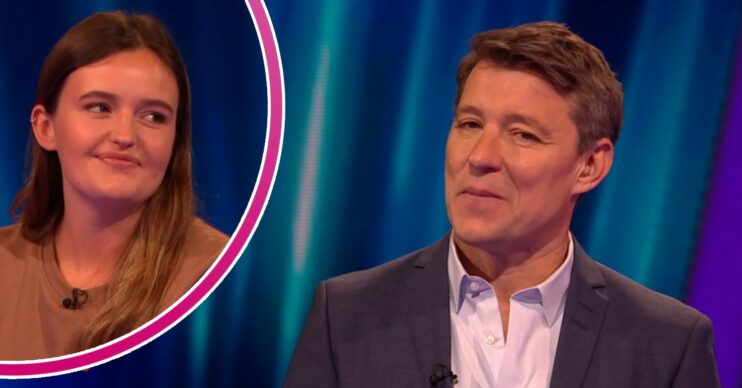 Ellie and Ben Shephard smirking on Tipping Point