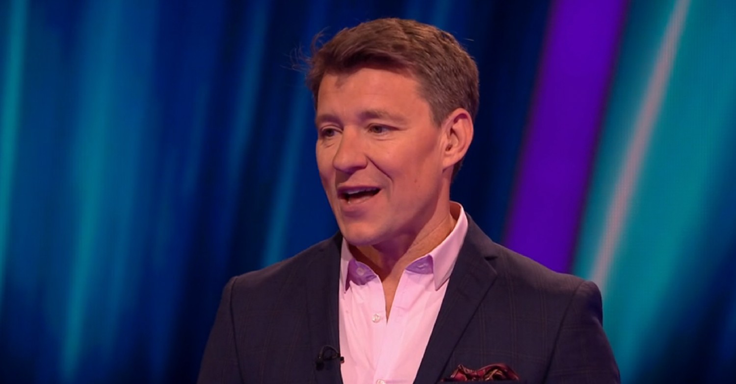 Ben Shephard smiling on Tipping Point 