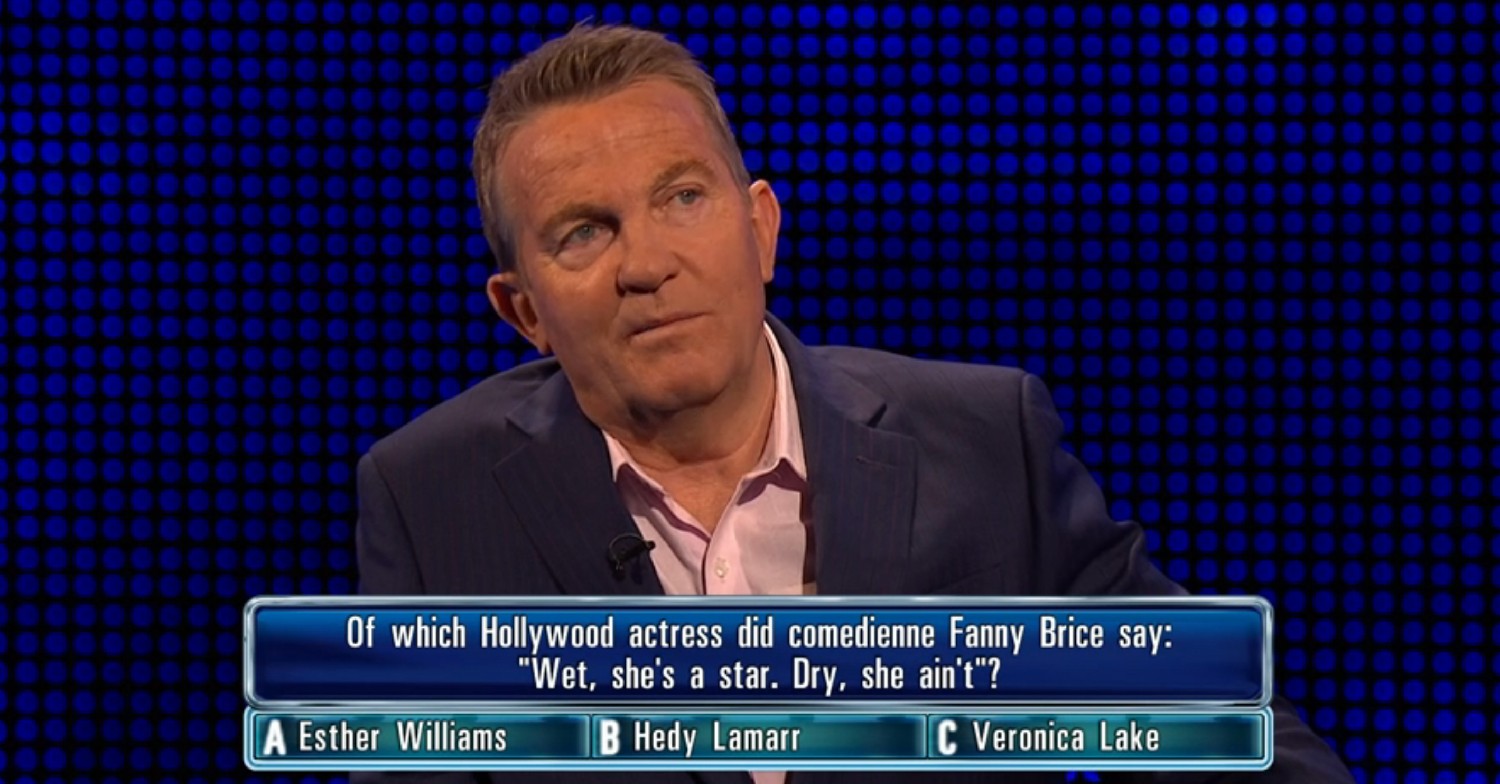 Bradley Walsh on The Chase 