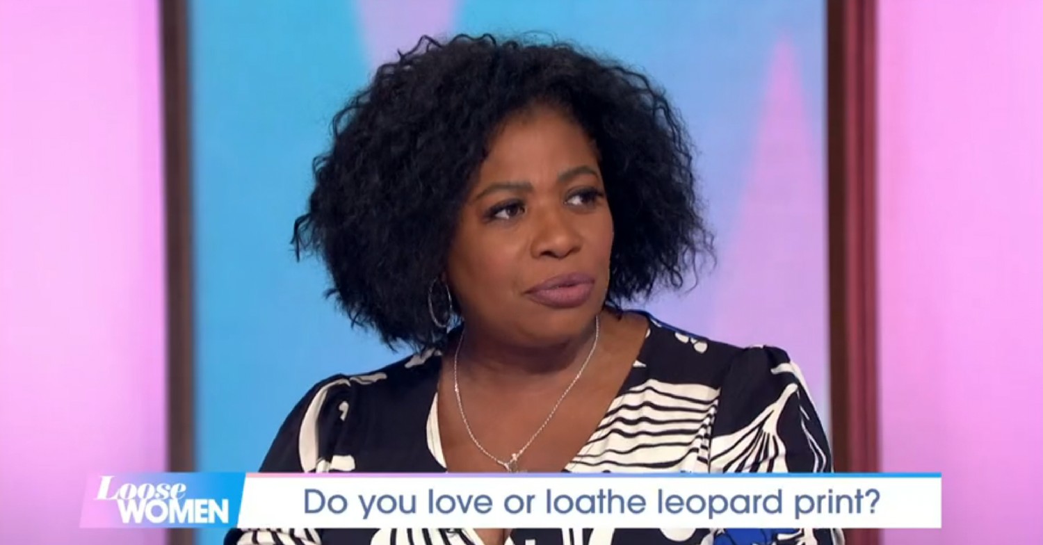 Brenda Edwards on Loose Women today 
