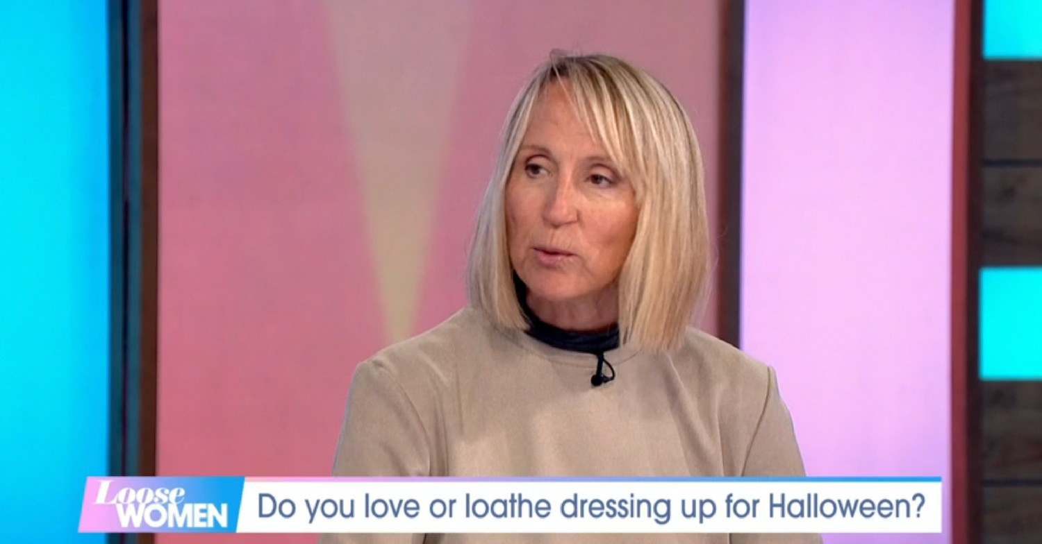 Carol McGiffin on Loose Women today 