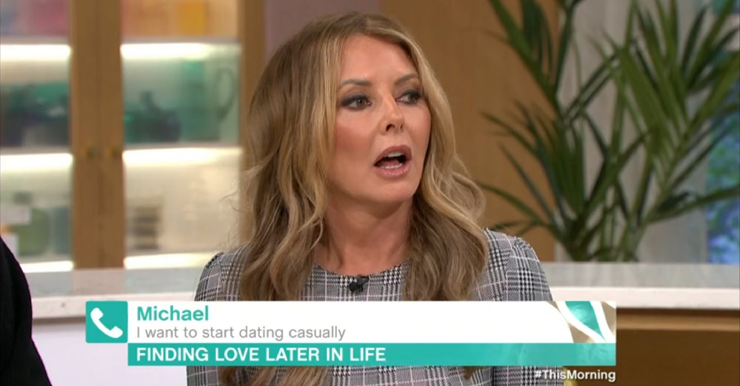 Carol Vorderman on This Morning today 