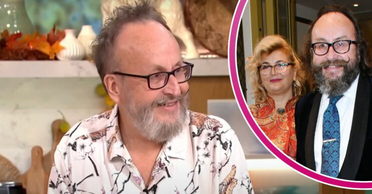 Dave Myers smiling on This Morning / Liliana and Dave smiling