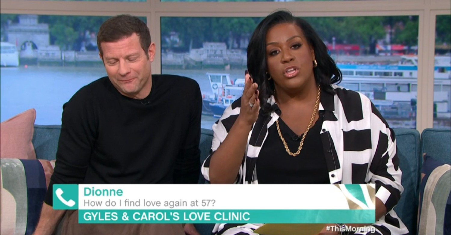 Dermot O'Leary and Alison Hammond on This Morning today