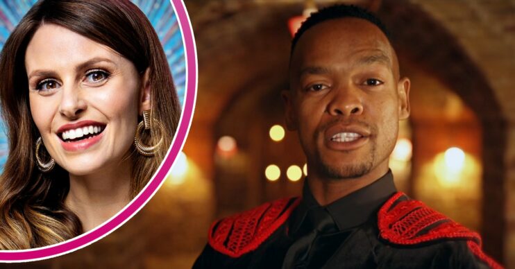 Ellie Taylor, Johannes Radebe on Strictly Come Dancing 2022