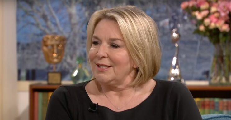 Fern Britton smiling on This Morning