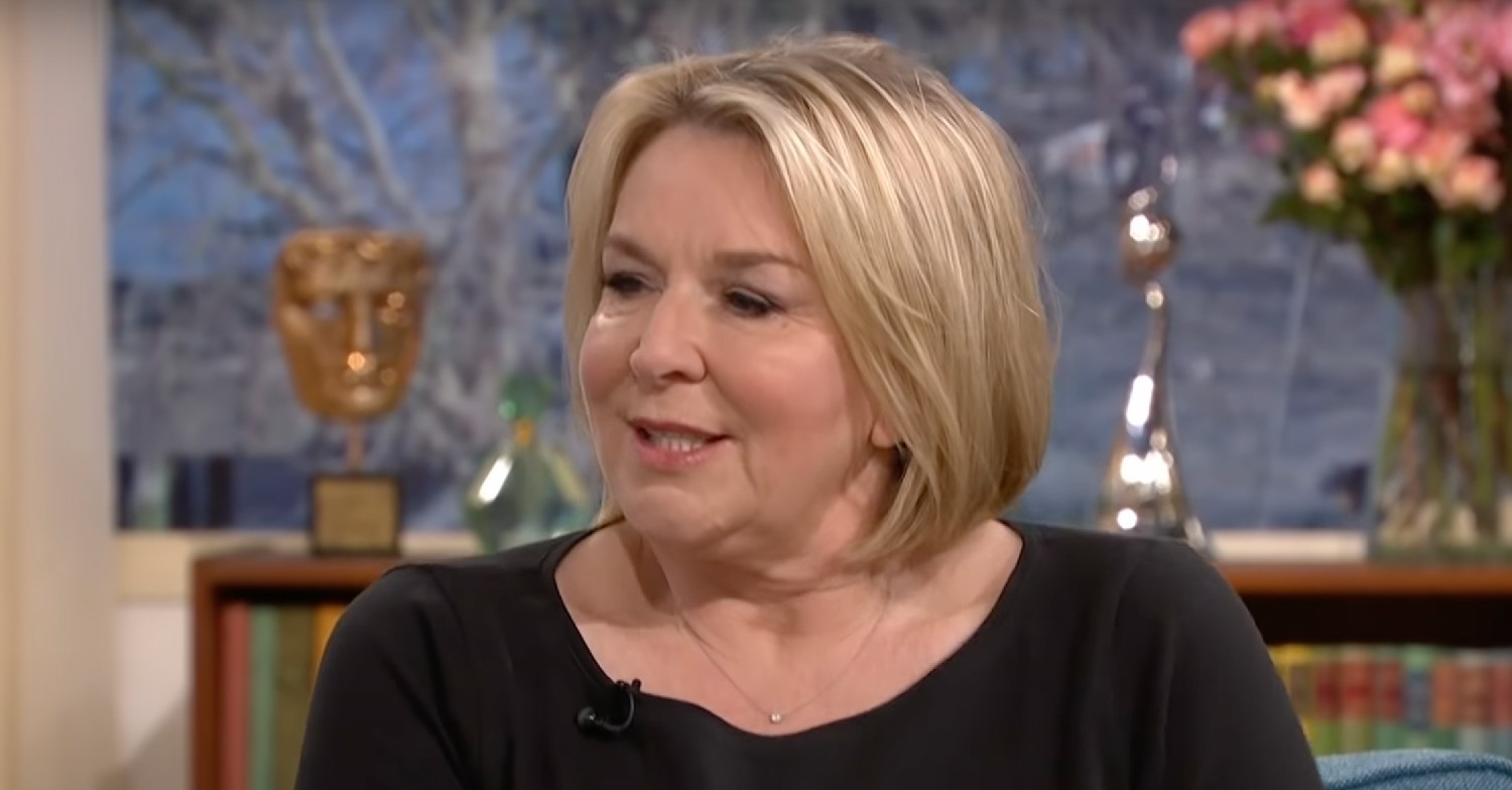 Fern Britton smiling on This Morning