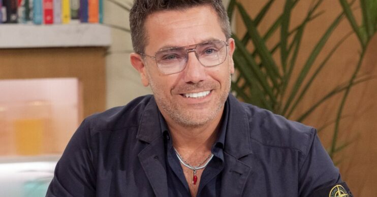 Gino D'Acampo smiling on This Morning
