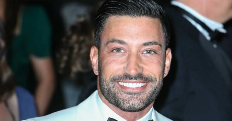 Strictly star Giovanni Pernice smiling at NTAs