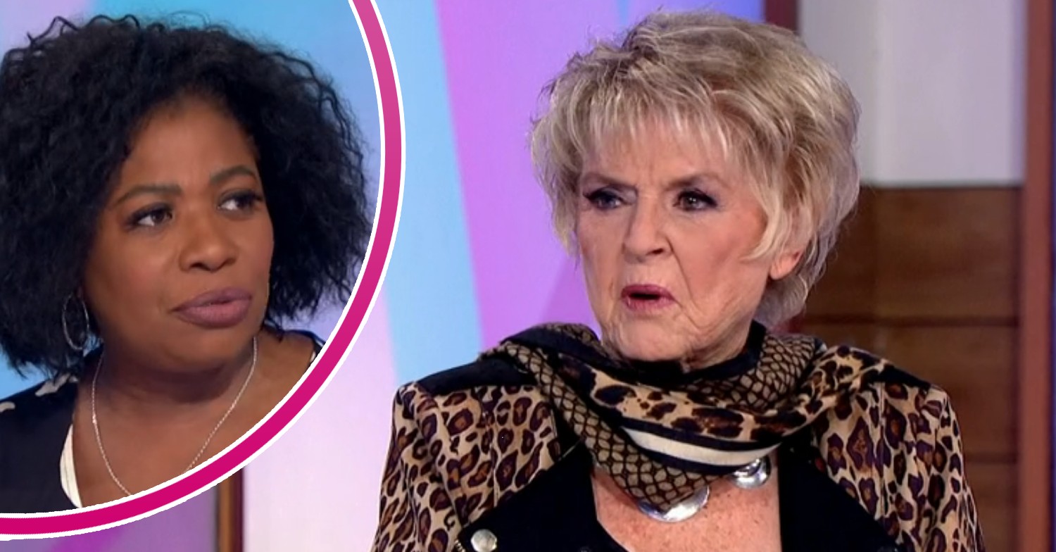 Brenda Edwards, Gloria Hunniford on Loose Women today