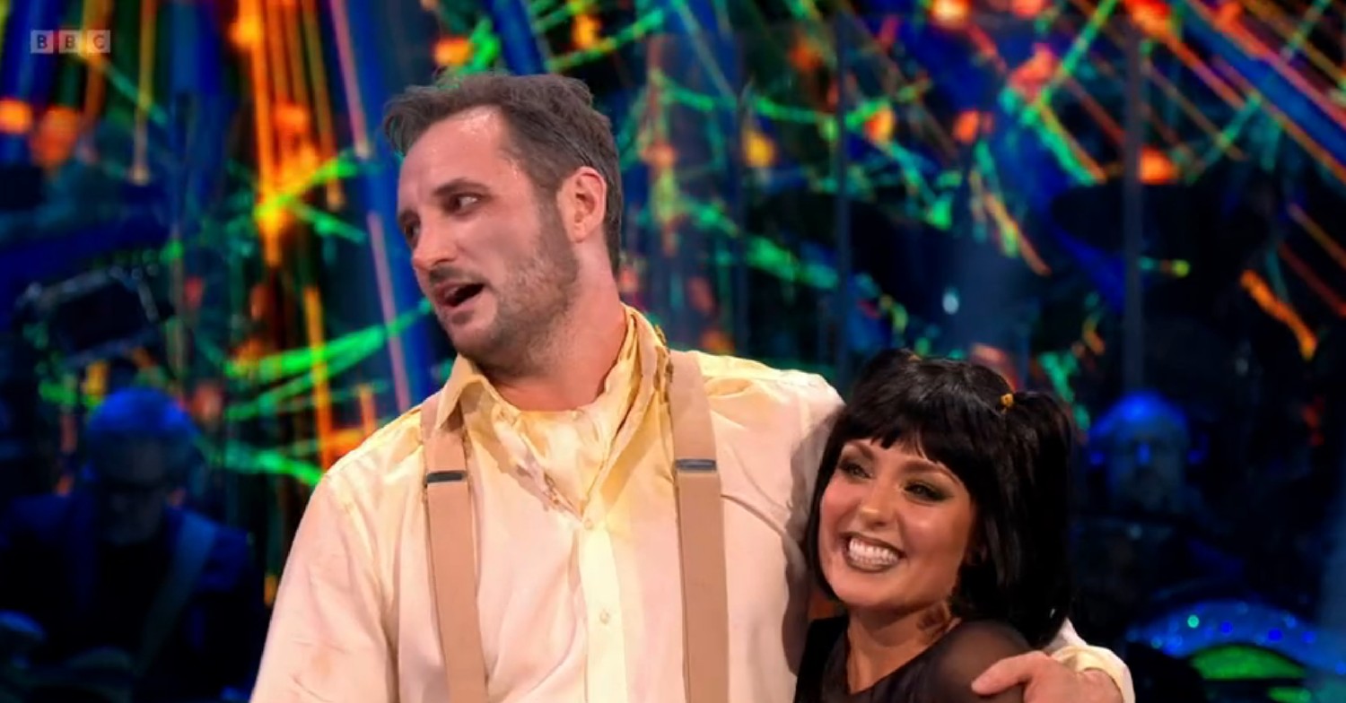 James Bye and Amy Dowden on Strictly