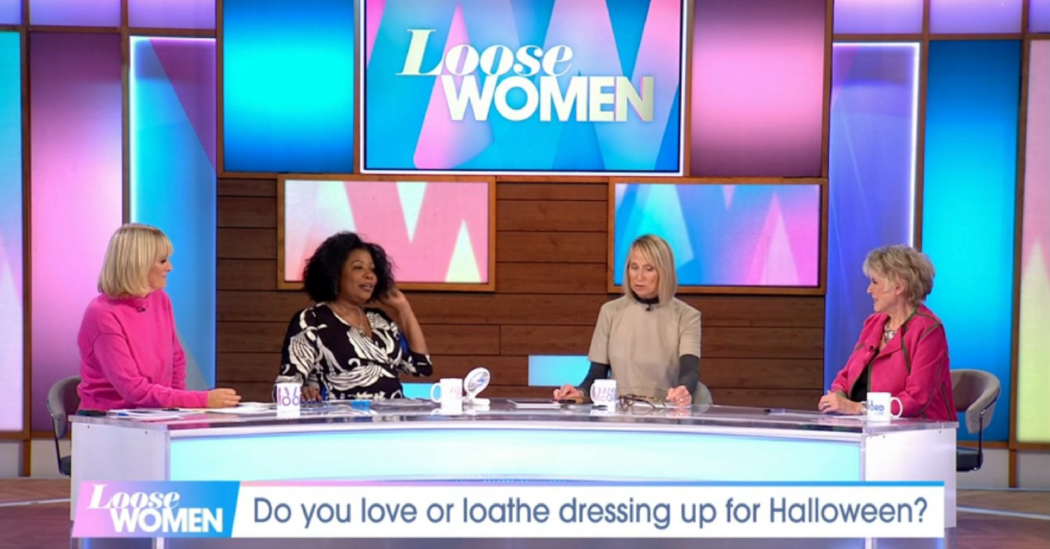 Jane Moore, Brenda Edwards, Carol McGiffin, Gloria Hunniford on Loose Women today 